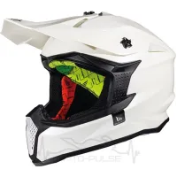 Мотошолом Крос/Ендуро Falcon Solid White (XL)